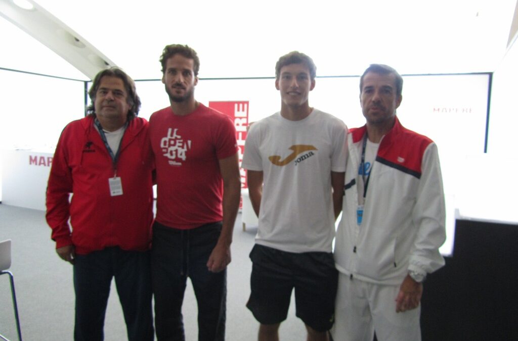 El foro del tennislife de El Espinar se reflejó en el greenset del espléndido Ágora de Valencia