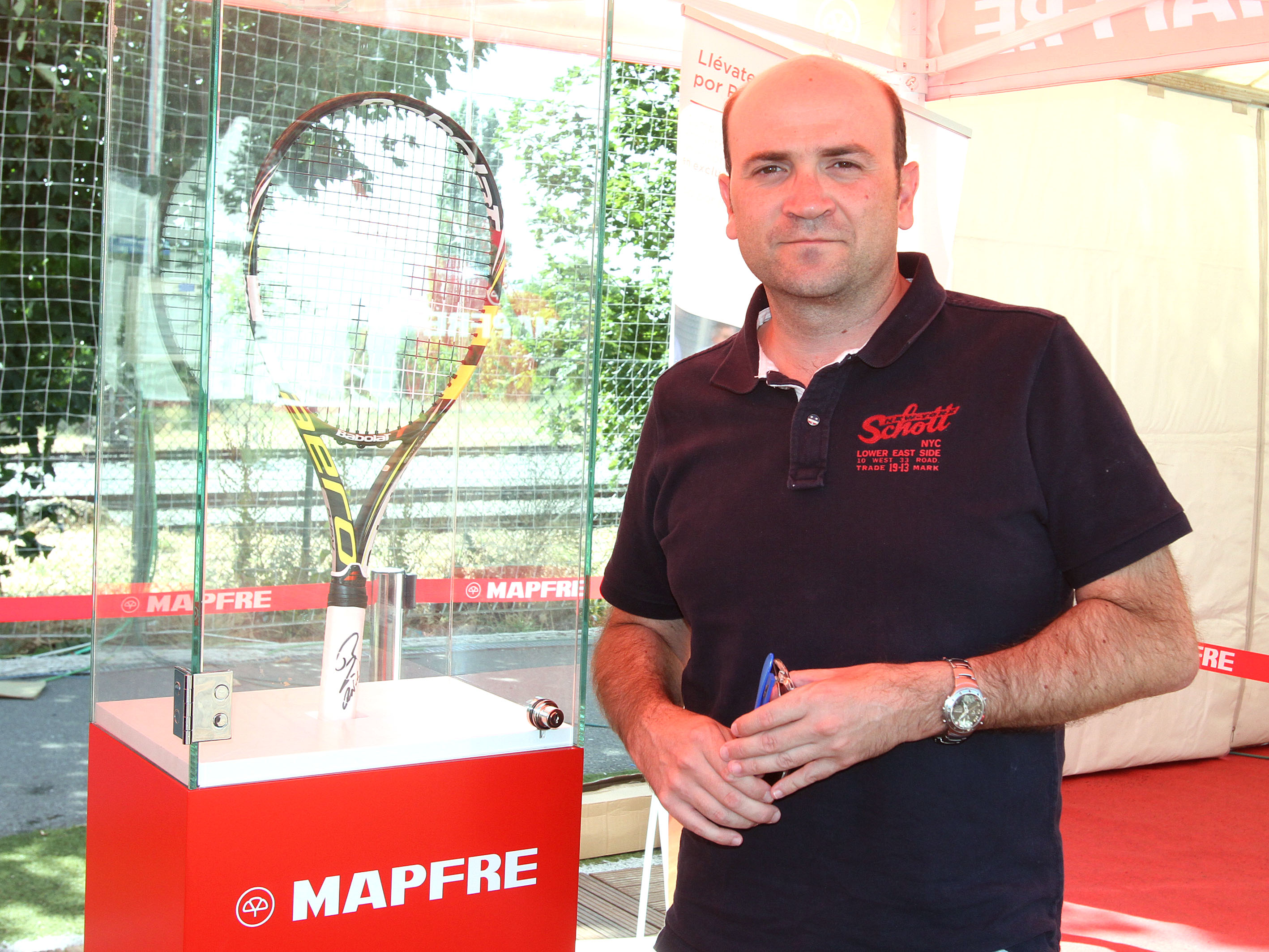 Francisco Garrido: “El Open es el cuarto torneo mas importante de este país después del Mutua, Godó y Valencia”