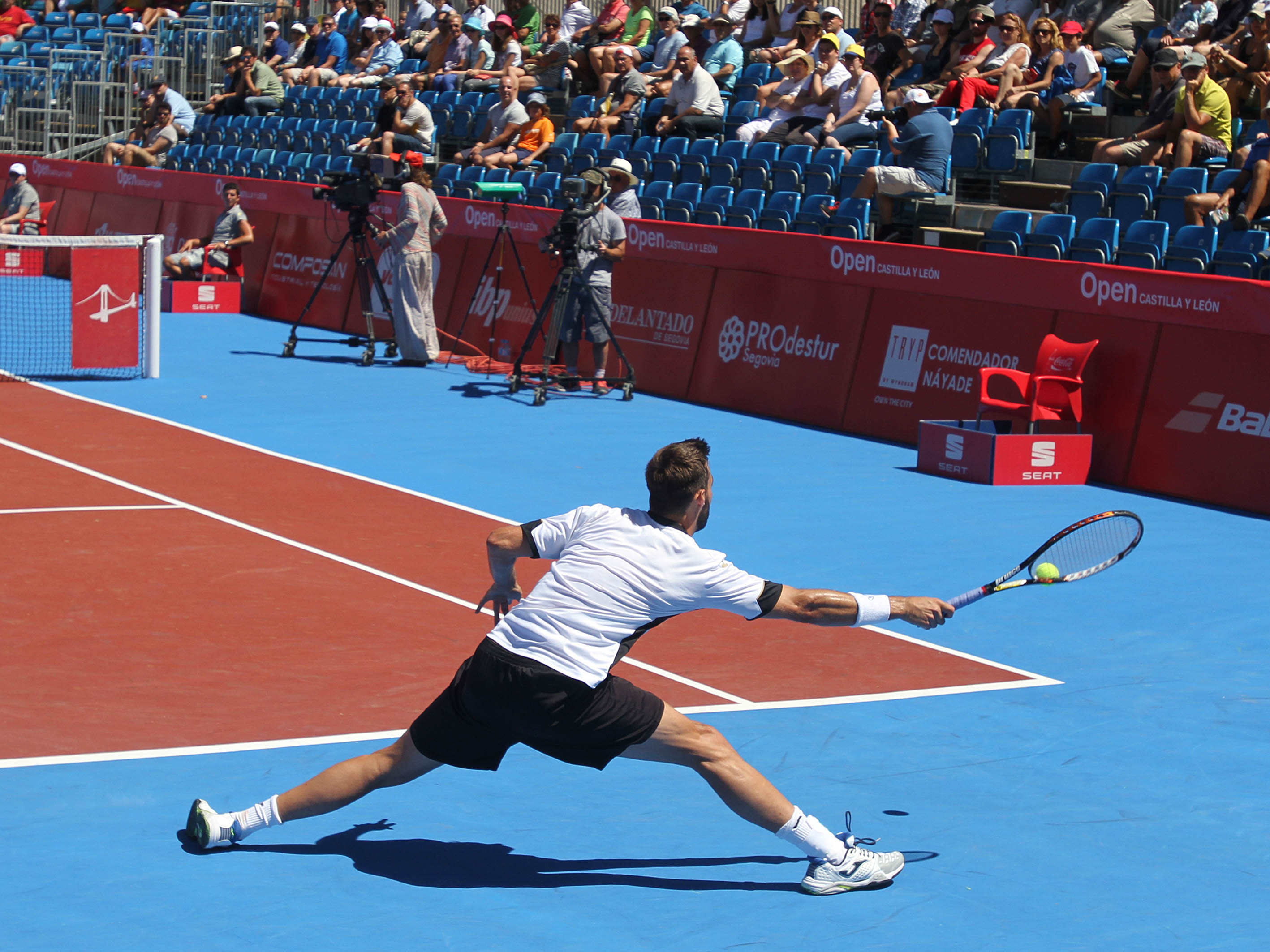 Casi 1.300 minutos de televisión desde octavos de final en el ATP Challenger El Espinar 2015