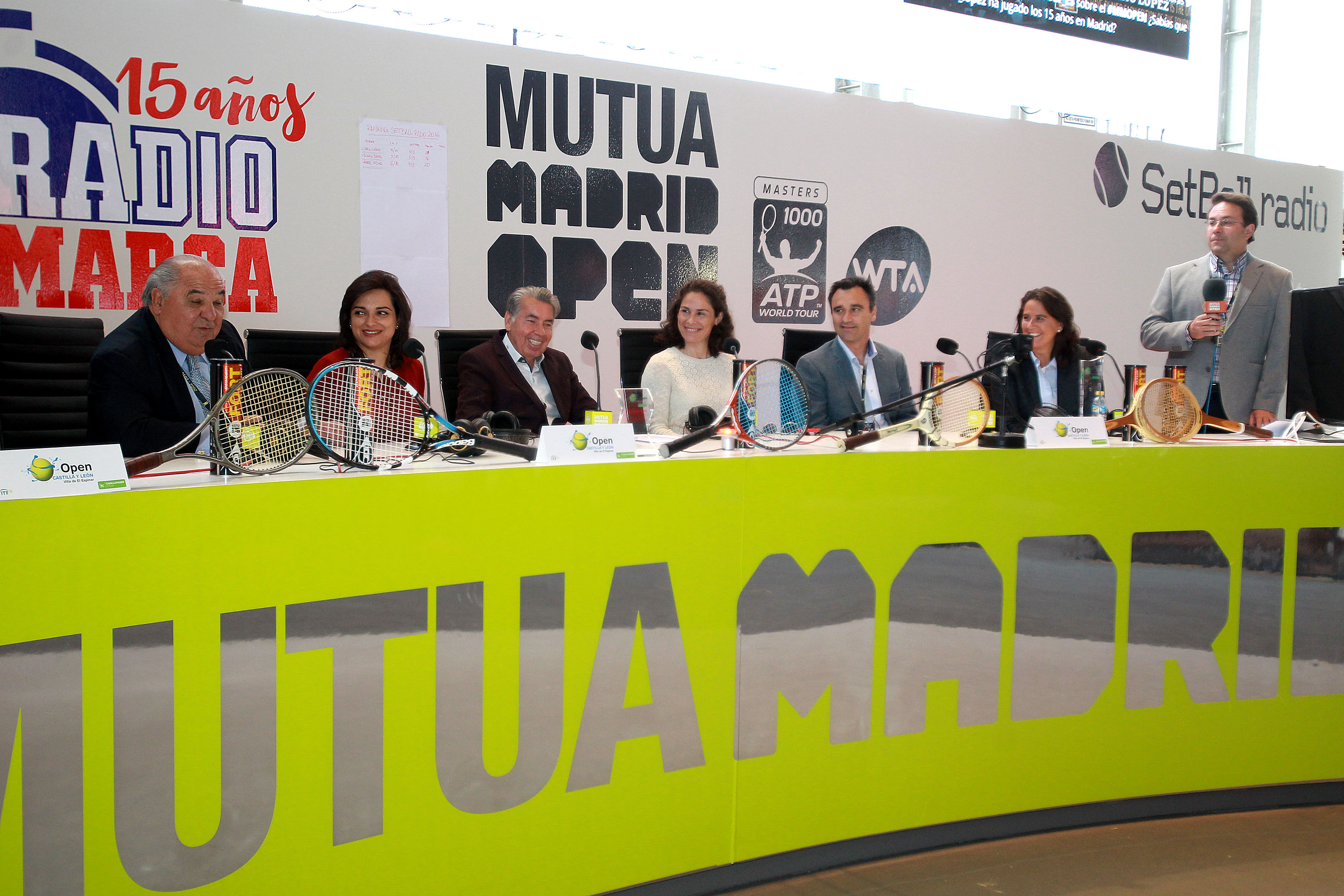 Teledeporte anunció el Open Castilla y León entre los partidos de Djokovic y Nadal del Masters de Madrid