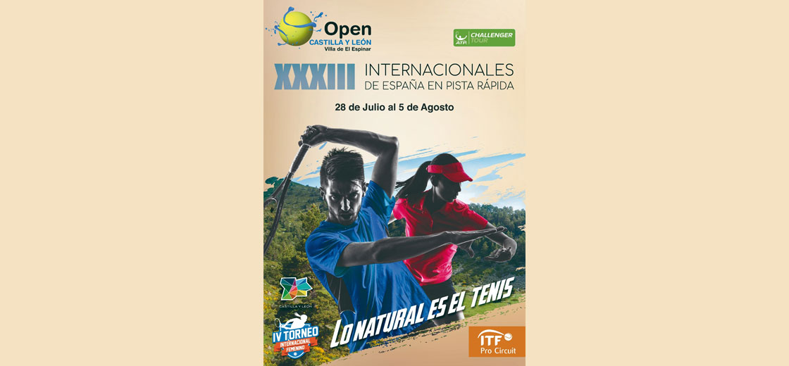 Cartel Oficial de la XXXIII Edición Open Castilla y León. Villa de El Espinar