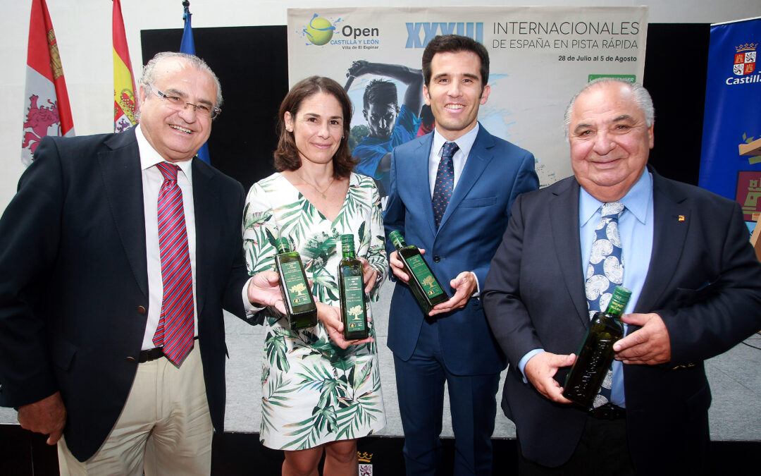 El “Aceite de la vida”, una iniciativa que ha aliñado al XXXIII Open Castilla y León