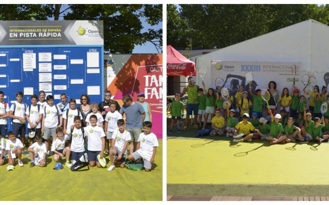 LOS NIÑOS CONQUISTAN LAS PISTAS DEL OPEN CASTILLA Y LEÓN VILLA DE EL ESPINAR