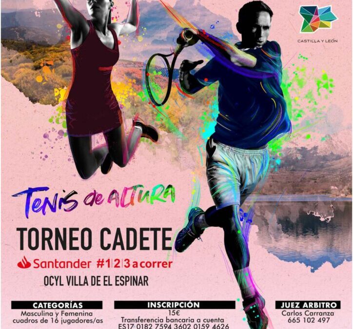 El Torneo Cadete Open Castilla y León Santander sube el telón