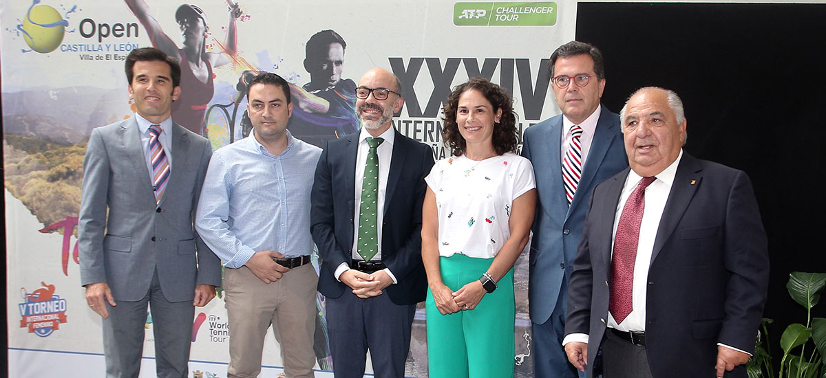 La XXXIV edición del Open de Tenis Castilla y León-Villa de El Espinar y el V Torneo Internacional Femenino presentados en Valladolid