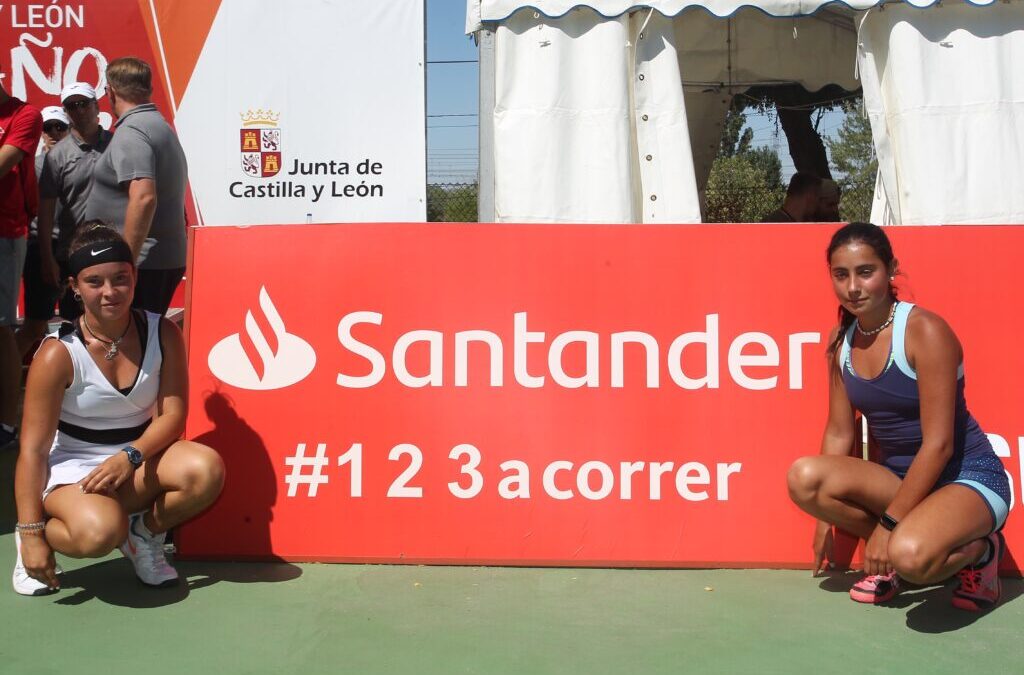 Judith Sánchez, campeona del I Torneo Cadete Open Castilla y León. Trofeo Banco Santander