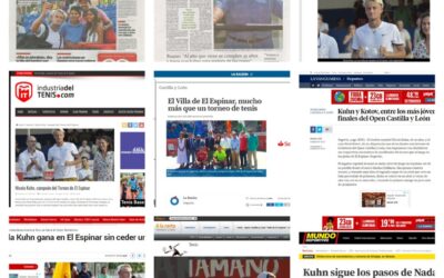 Amplia repercusión en prensa del XXXIV Open Castilla y León Villa de El Espinar
