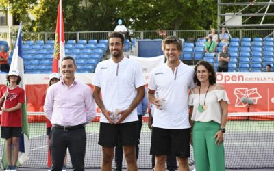 Sanders y Pel, campeones de dobles del Open Castilla y León 2019