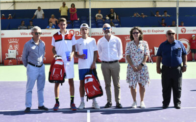 Iván Pérez, campeón masculino del I Torneo Cadete Open Castilla y León Banco Santander