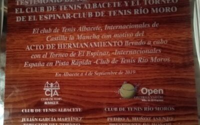Hermanamiento del Open Castilla y León-Villa de El Espinar y el Trofeo Ciudad de Albacete