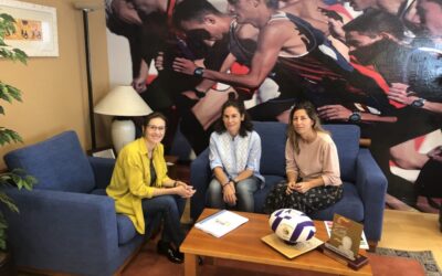 Reunión de trabajo con María Perrino-Peña, Directora General de Deportes de la Junta Castilla y León