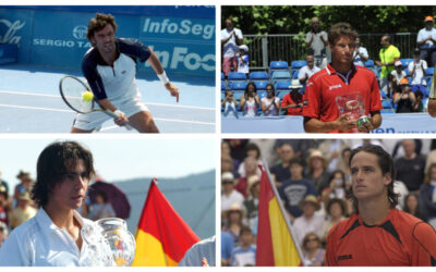 CUATRO CAMPEONES DEL OPEN CASTILLA Y LEÓN VILLA DE EL ESPINAR, GANADORES DE LA COPA DAVIS