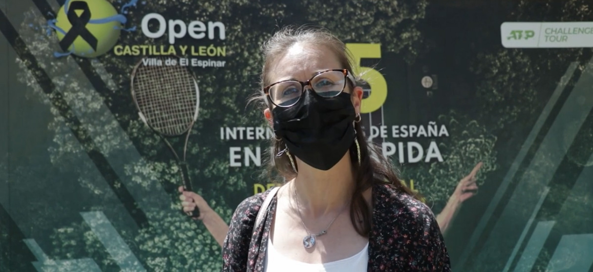 Declaraciones de María Perrino, directora general de deportes de la Junta de Castilla y León