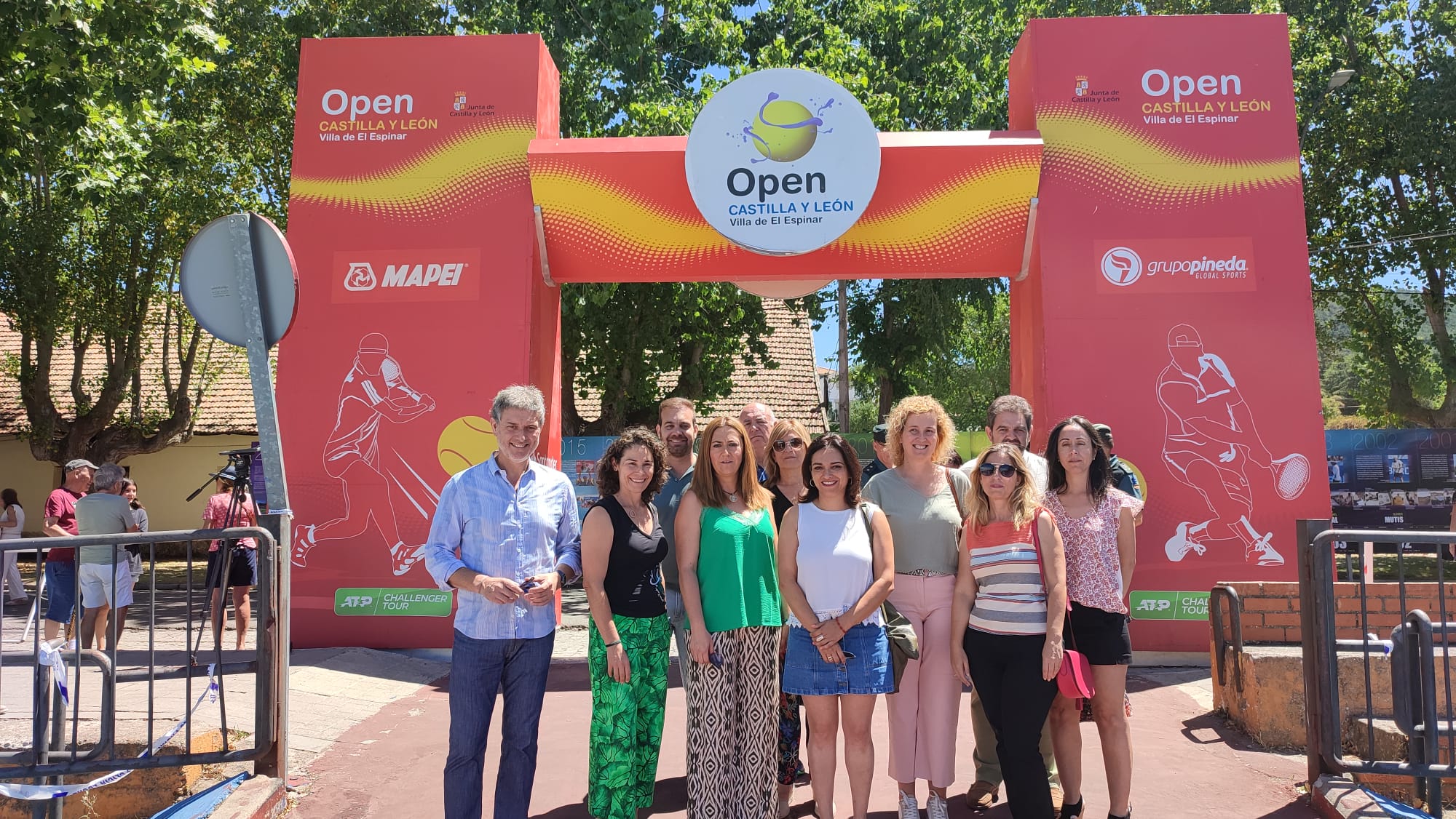 Virginia Barcones: «El Gobierno de España apoya el Open Castilla y León Villa de El Espinar»