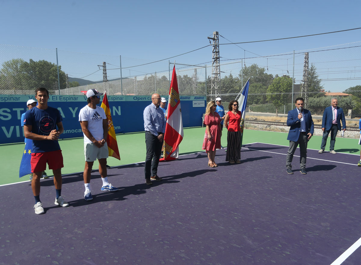 Grupo Pineda construye las nuevas pistas del Open Castilla y León Villa de El Espinar
