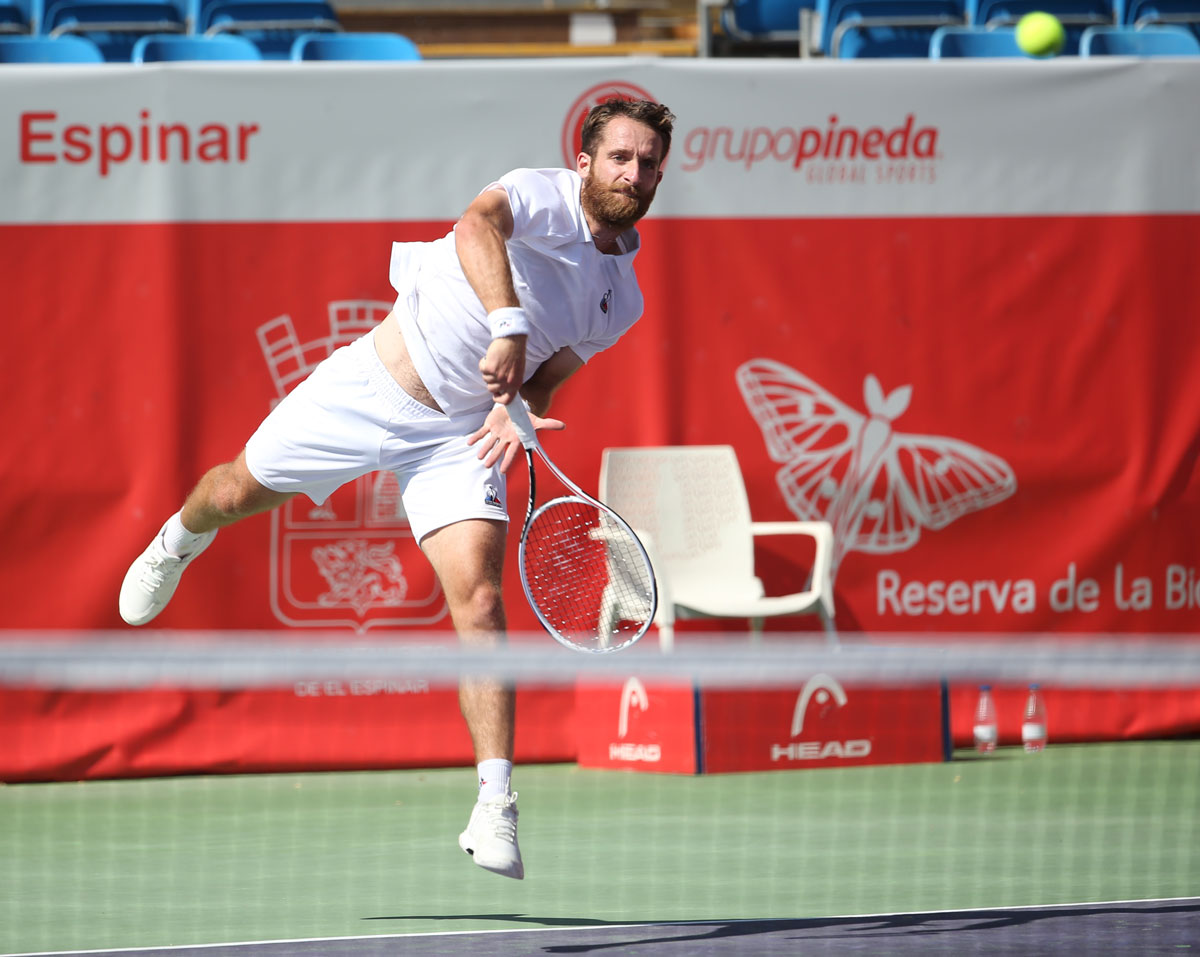 Francia empieza a dominar en el Open Castilla y León-Villa de El Espinar