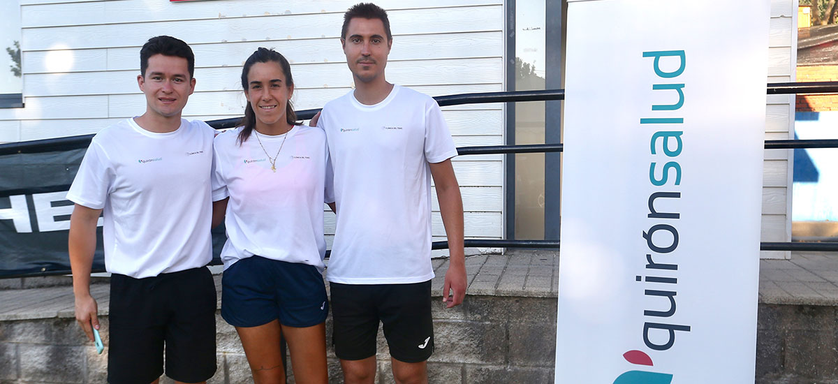 Clínica del Tenis, al cuidado de los tenistas del Open Castilla y León Villa de El Espinar