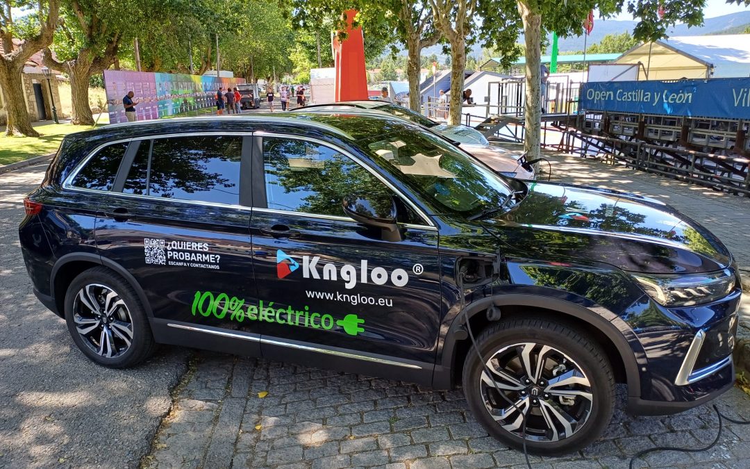 Kngloo, el vehículo oficial y servicio de transporte del Open Castilla y León Villa de El Espinar