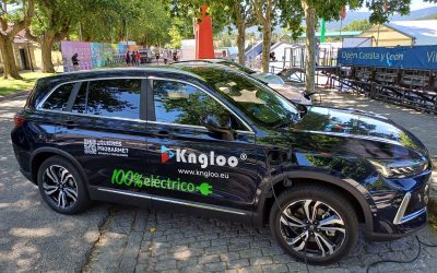 Kngloo, el vehículo oficial y servicio de transporte del Open Castilla y León Villa de El Espinar