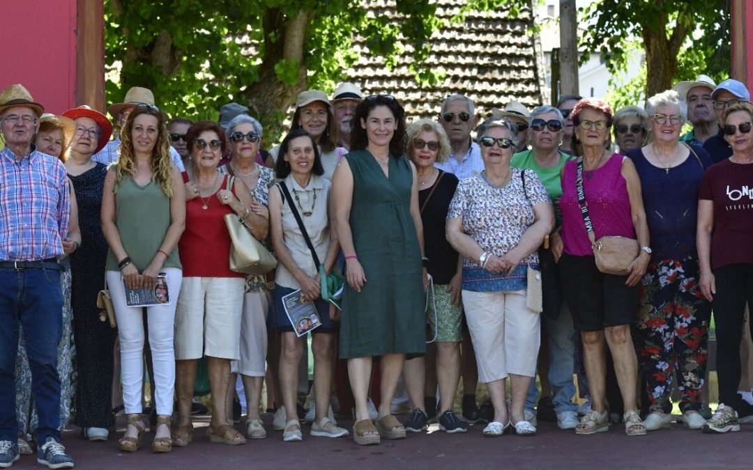 Tradicional visita del Centro de Día de Personas Mayores de El Espinar