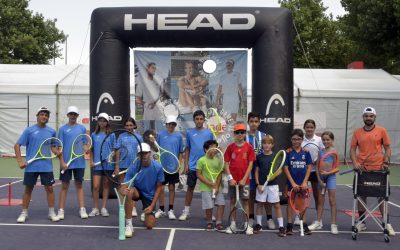 Test de raquetas Head en el Open Castilla y León Villa de El Espinar
