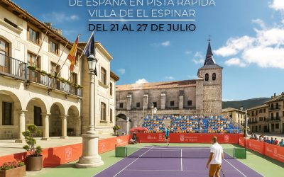 Cartel Oficial del XXXIX Open Castilla y León Villa de El Espinar