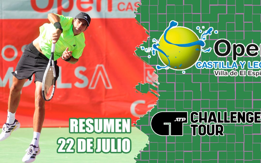 Vídeo resumen del martes 22 de julio del XXXIX Open Castilla y León Villa de El Espinar