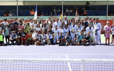 Inaugurado el XXXIX Open Castilla y León Villa de El Espinar con un homenaje a las escuelas deportivas del municipio