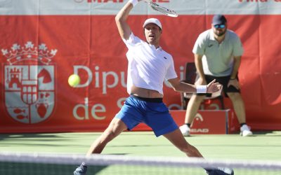 El tenis francés empieza con fuerza en el Open Castilla y León Villa de El Espinar