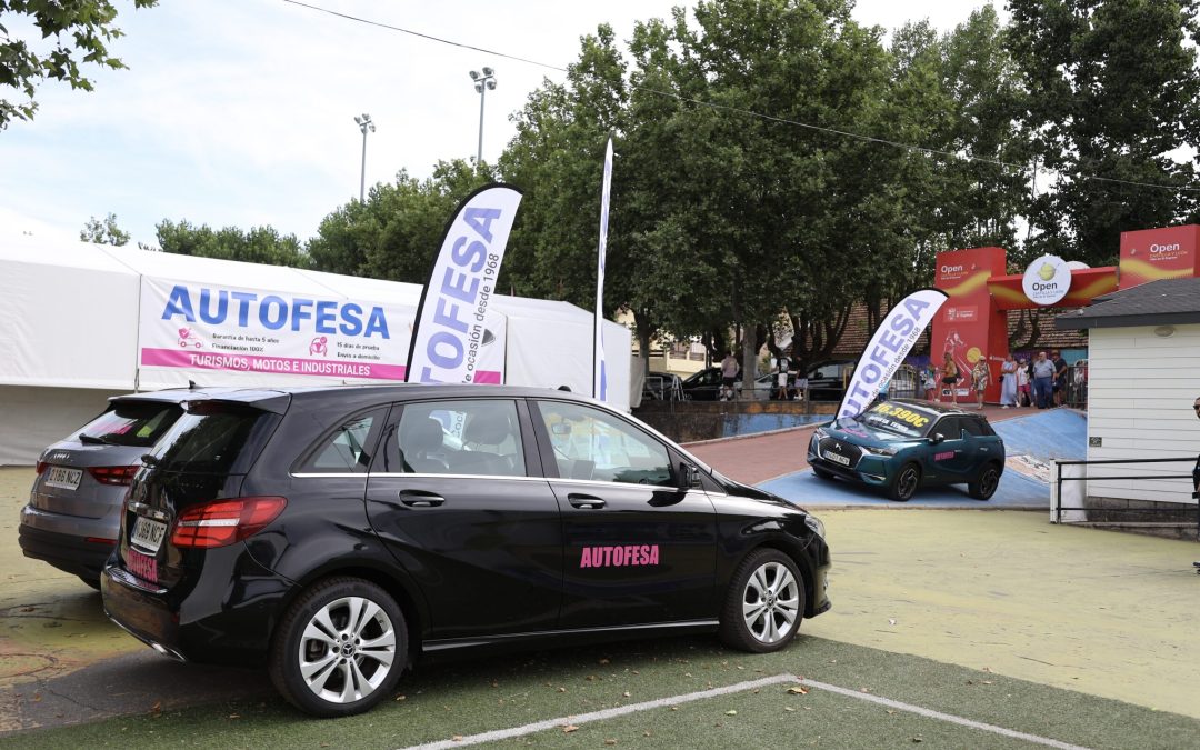Autofesa, transporte oficial del XXXIX Open Castilla y León Villa de El Espinar