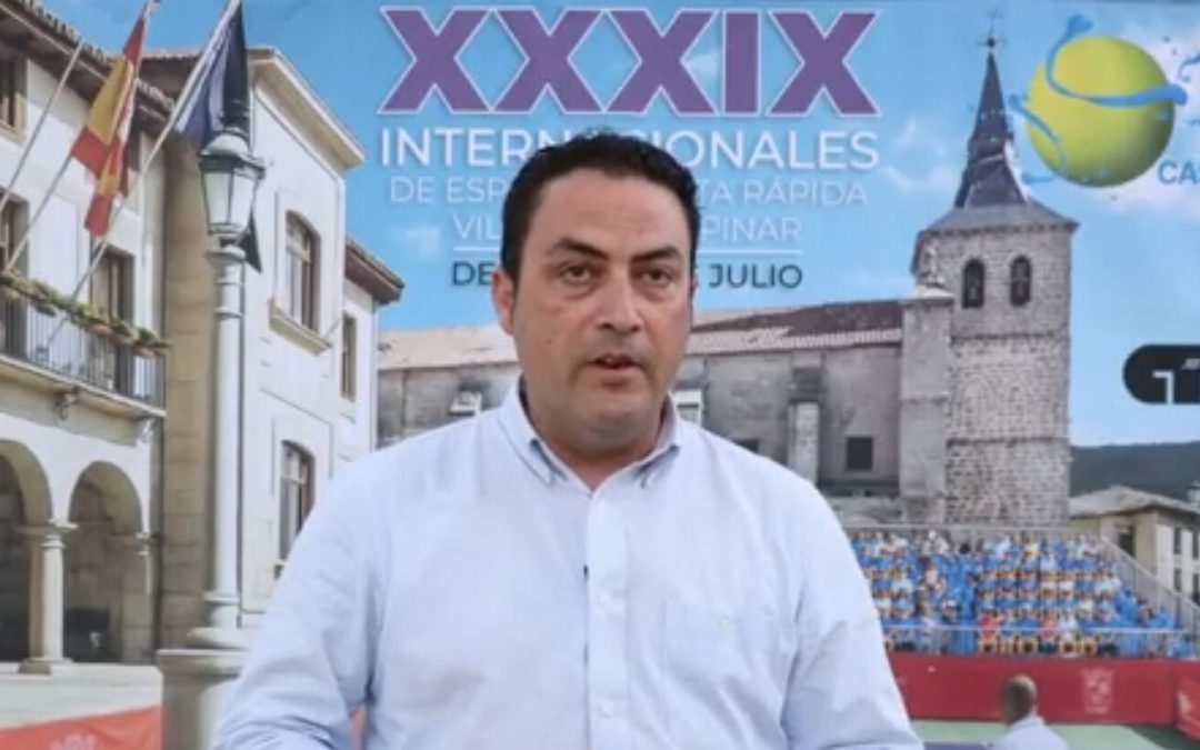 Javier Figueredo, alcalde de El Espinar
