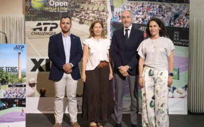 El Open Castilla y León Villa de El Espinar presenta y celebra sus 40 años de tenis