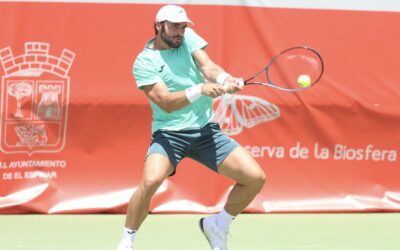 Alejandro Moro suma confianza en su camino a cuartos de final en El Espinar: “Tener a mi familia aquí me ayuda mucho”