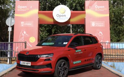 Motor Pacífico Skoda, proveedor oficial del transporte en el Open Castilla y León Villa de El Espinar