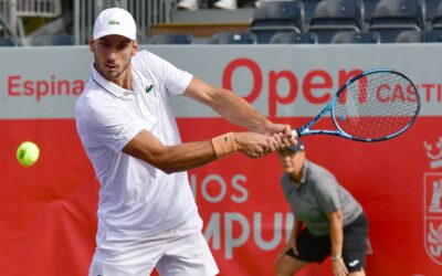 Luka Pavlovic, primer cuartofinalista en el Open Castilla y León Villa de El Espinar: “Este torneo se adapta perfectamente a mi juego”