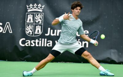 Yanki Erel, cuartofinalista salvando nueve puntos de partido en el Open Castilla y León Villa de El Espinar