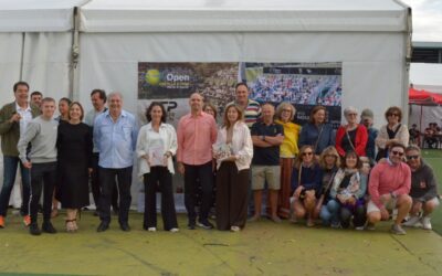 Encuentro de voluntarios de la ONG Kupfunana en el Open Castilla y León Villa de El Espinar