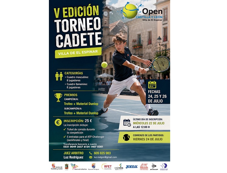 El torneo cadete Villa de El Espinar celebra su V edición en 2026